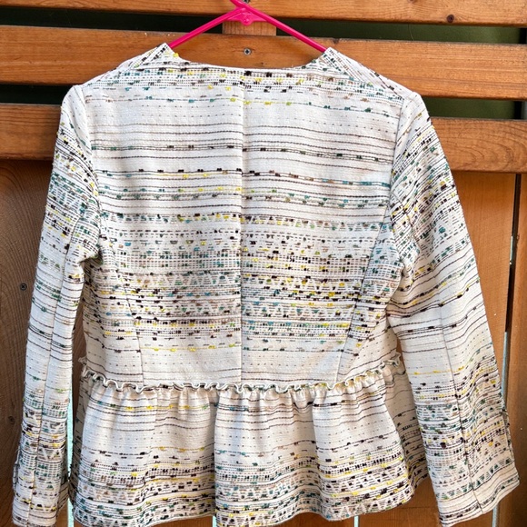 Zara Textured Multicolor Jacket - Picture 4 of 4